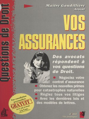 cover image of Vos assurances